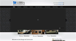 Desktop Screenshot of libradesignconstruction.com